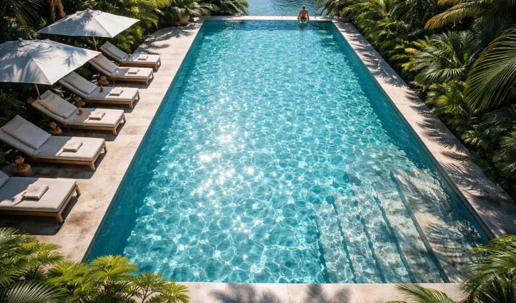 piscine-moderne-verdure-eau-cristalline