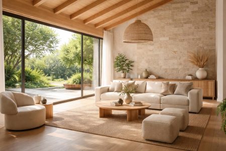 salon-moderne-bois-pierre-vitre