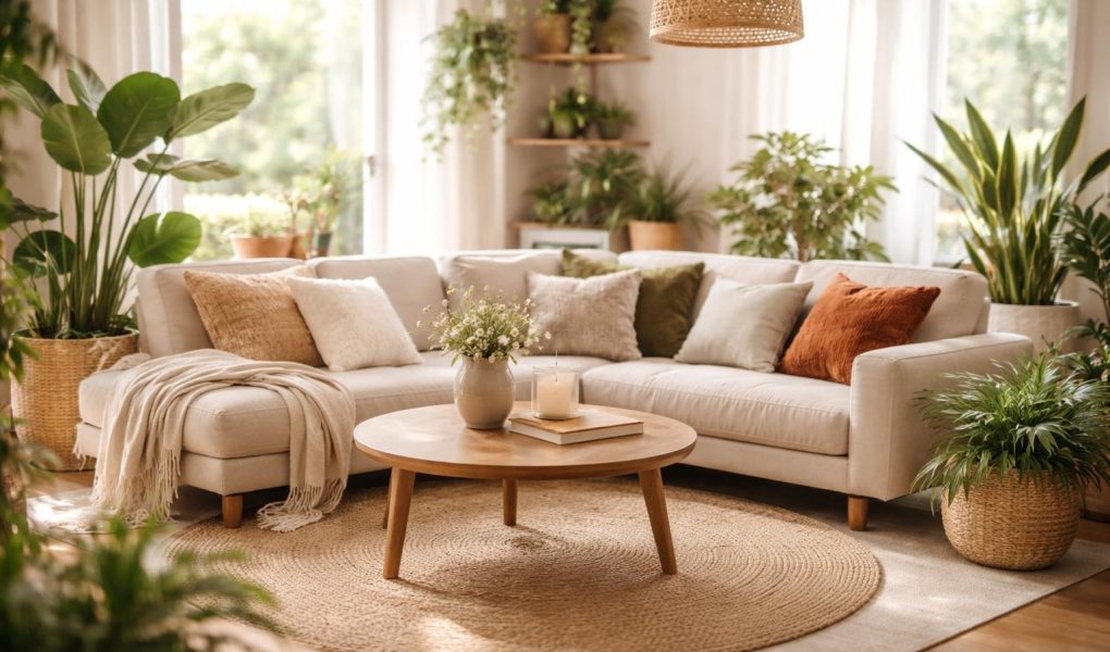 salon-cosy-coussins-plantes-lumiere