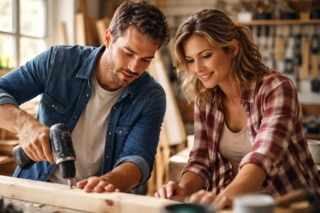 homme-femme-bricolage-atelier-lumineux