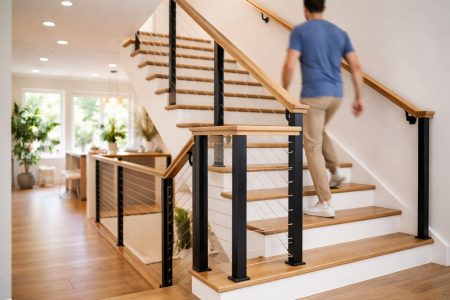escalier-bois-moderne-maison-lumineuse