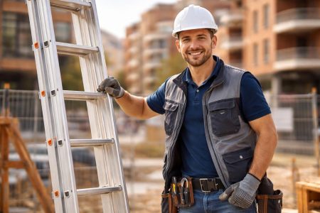 ouvrier-echelle-aluminium-chantier-toulouse